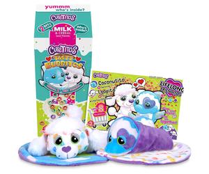 Cutetitos Taste Budditos 2 Pack Cuddly Plush - Cereal & Milk