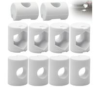 Cutetool (10Pcs Lid Fastener Barrel Nuts Compatible with Fluval FX6 FX5 FX2 FX4 Canister Filters Replacement Parts, for Aquarium Filter Lock Nut Clamp Accessories