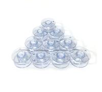 Cutex 10 Plastic Bobbins Compatible with Husqvarna Viking Emerald 116 118 183 Sewing Machines