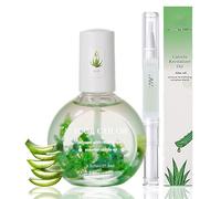 Cuticle Care Oil Nail Cuticle Oil + Nail Oil Cuticle Oil Pen, Nail Oil for Cuticles and Stronger Nails, Nail Care Pen, Cuticle Care Oil with Vitamins, Moisturising Nail Oil (L, Aloe Vera)