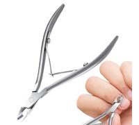 Cuticle Clipper Pliers, Stainless Steel Tool for Trimming Step Dads, Nail Clippers for Cuticles - For Beginners Professional Salon Travelers Office Artists Women Men