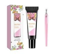 Cuticle Cream & Nail Cream, Healthy Hands Nails Hand Cream, Moisturizing Nail Softening Cream, Repair Nail Cuticle Oil for Nails, Nourishing & Repairing for Nails (With razor)