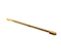 Cuticle Cutter Pedicure Manicure Instrument Nail Clipper Slicer Cuticle Pusher Gold