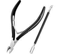 Cuticle Cutter Trimmer with Cuticle Pusher - Velkomin Cuticle Remover Cuticle Nipper Professional Stainless Steel Cuticle Cutter Clipper Durable Pedicure Manicure Tools for Fingernails and Toenails