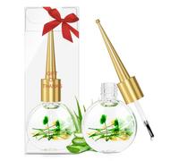 Cuticle Oil for Nails, Nail Oil Infused with Real Flowers, Aloe vera Scent