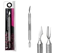 Cuticle Pusher Hollow manicure pedicure STALEKS EXPERT 100 TYPE 3 round pusher & cutter PE-100/3