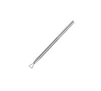 Cuticle Pusher Nail Armor Stainless Steel Triangle Cuticle Peeler Scraper Remove Gel Nail Polish Art Manicure Remover Tool.