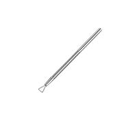 Cuticle Pusher Nail Armor Stainless Steel Triangle Cuticle Peeler Scraper Remove Gel Nail Polish Art Manicure Remover Tool