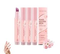 Cuticle Pusher Oil Pen, 2 in 1 Cuticle Remover Pen for Nails，3PC