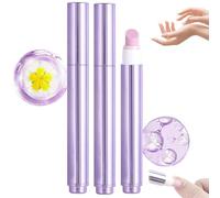Cuticle Pusher Pen,2025 New 3-In-1 Nail Care Pen with Essence Oil, Hydration Shine for Hangnails, Ceramic Cuticle Pusher Nail Oil Pen, Nail Cuticle Remover Pen, Cuticle Sticks File Tool for Nails (2)