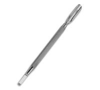 Cuticle Pusher Professional Stainless Steel - Double-Sided Cuticle Tool for Manicure & Pedicure, Rust-Resistant, Durable & Easy to Clean, for Home & Salon Use - Viva Instruments