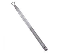 Cuticle Pusher Stainless Steel Triangle Cuticle Peeler Scraper Remove Gel Nail Polish Nail Art Remover Toolsilver Color