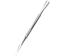 Cuticle Pusher Tool and Nail Cleaner, Professional, Double Ended, Metal, Stainless Steel, Gel Nail Polish Remover, Scraper