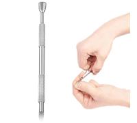 Cuticle Pusher Tool - Professional Double-Ended Nail Pusher Cuticle Remover Tool - Portable Nail Tech Must-Haves, LPedicure & Manicure Tools For Nails Care, Ingrown Toe Nails