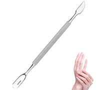 Cuticle Pushers 8mm Scraper Nail Cleaner Nails Remover Tools Gel Polish Remover Manicure Pedicure Tool Trimmer Cutter Double Ended Fingernails Toenails Stainless Steel