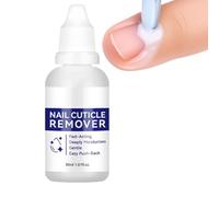 Cuticle Remover Liquid - 30ml Hydrating Manicure Tool, Softens Dry Cuticles, Hangnails, Perfect for Routine, Salon, and At Home Manicures, 3.94 inches