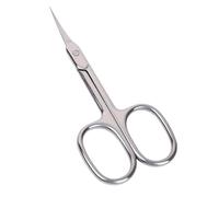 Cuticle Scissors Extra Fine Nail Curved Cuticle Scissors Made of Stainless Steel for Precise Removal of Skin Residues as Well as Care for Fingers, Eyebrows, and Eyelashes Durable