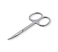 Cuticle Scissors,Nail Polish Small Curved Scissor,Left Handed Medical Professional Eyebrow Cutter,Cute Mini Nails Shears,Beauty Manicure Surgical,Moustache Nursing Craft Cutters Clippers,for Adult