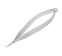 Cuticle Scissors Professional - Curved Extra Fine With Precise Pointed Tip for Nail, Eyebrow, Eyelash Trimming and Dry Skin Removal - Grooming Kit