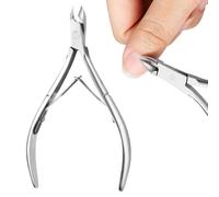 Cuticle Scissors, Professional Cuticle Scissors Made of Stainless Steel, Fine for Removing Excess, Torn Skin on Fingers and Toes, High-Quality Cuticle Nippers with Sharp and Smooth