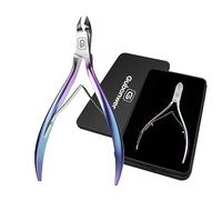 Cuticle Trimmer 3/4 Jaw Extremely Sharp Cuticle Nippers Stainless Steel Clippers Cutter Remover Pedicure Manicure Nail Tool
