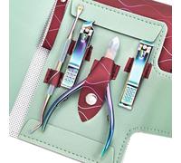 Cuticle Trimmer with Pusher, Nails Cutter Professional Pedicure Manicure Tool Nippers Set Care Tool Nipper