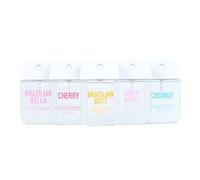 Cuticleco 50ml Refillable Hand Sanitising Mist (ONE ITEM) - 70% Alcohol, Glycerin. Kills 99.9% Bacteria & Viruses. 16 Scents. Hand Sanitiser Sanitizer (Brazilian Bella)