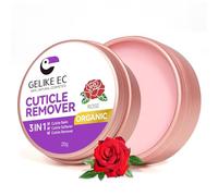 Cuticles Remover Creams Soft for Women - Gelike EC Cuticle Balm Natural Rose Smells for Pre-Nail Polish Design