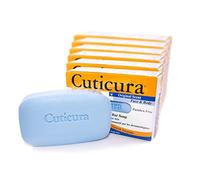 Cuticura Deep Cleansing Face and Body Soap ORIGINAL - Deep Cleansing Bar Soap for Blemish-Prone Skin 3 oz (Pack of 6)