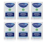 CUTICURA Mildly Medicated Bar Soap 100g 6 PACK VALUE. Skin Soothing Anti-bacterial. Allantoin & Glycerin to Prevent Minor Infections & Irritations. Hand, Face & Body