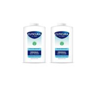 CUTICURA Mildly Medicated Body Powder 250 g, Many Uses Personal Hygiene, Sweat Control, Chafing and Friction Prevention, Itching Relief (Pack of 2)