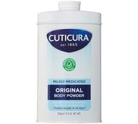 CUTICURA Mildly Medicated Talcum Body Powder 250g, Many Uses Personal Hygiene, Sweat Control, Chafing & Friction Prevention, Itching Relief