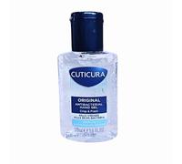 Cuticura Original Antibacterial Hand Gel 50ml x 1 - Hand Sanitiser On-the-Go Hygiene - Fast-Drying - Pocket Travel Size with Welari Thank You Card | (1 Pack)