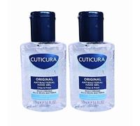 Cuticura Original Antibacterial Hand Gel 50ml x 2 - Hand Sanitiser On-the-Go Hygiene - Fast-Drying - Pocket Travel Size with Welari Thank You Card | (2 Pack)