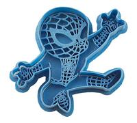 Cuticuter Spiderman Chibi Superheroes Cookie Cutter, Blue, 8 x 7 x 1.5 cm