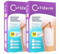 Cutiderm Assorted Adhesive Sterile Wound Dressings - Multipack: 2 Packs of 30