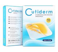 Cutiderm Bordered Hydrocolloid Dressings 5 x 5 cm - Pack of 10