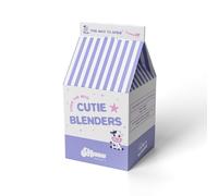 Cutie Blenders Makeup Sponge | Limited Edition with 5 Unique Beauty Blenders for Foundation, Concealer, Contour & Powder, Soft make up sponges (Purple)