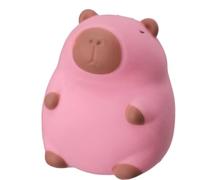 Cutie Capybaras | Kawaii Squeeze Toys | Stress Relief Squishy Collection | Pink