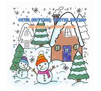 Cutie Critterz: Winter Edition: A Easy & Simple Coloring Book For Children & Adolescent