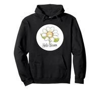 Cutie Daisy with Hello Bloom Statement Pullover Hoodie