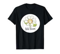 Cutie Daisy with Hello Bloom Statement T-Shirt