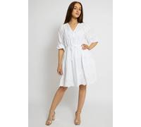 Cutie London Breezy White Broderie Anglaise Dress White One Size