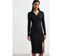 Cutie London Swedish Horse Print Dress In Black Black 12