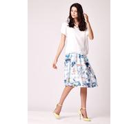 Cutie London V-Neck Loose Fit Blouse In Off White Off White