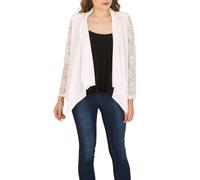 Cutie London White Waterfall Blazer White