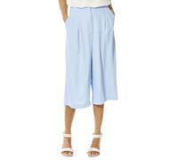 Cutie London Women's Tailored Front Fasten Culottes With Pockets in Blue | Size: 8 Cutie London Blue 8