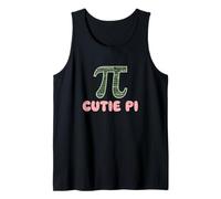 Cutie Pi Math Enthusiast Algebra Geometry Arithmetic Tank Top