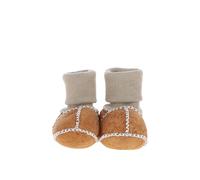 'Cutie' Real Sheepskin Unisex Baby Booties Fenland England Light Tan One Size