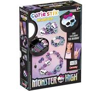 Lansay Cutie Stix Monster High Creative Jewellery Box | Make Fang-Tastic Jewellery | Store in The Compact Mirror Case | Arts & Crafts | Ages 6+